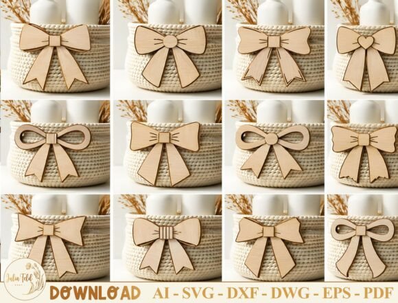 Download Wooden Bow Laser Cut File SVG Bundle - Svg bundle Collection