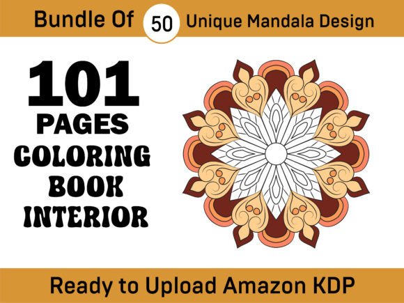 Download 101 Pages Mandala KDP Interior Vol-14 - Kdp Collection