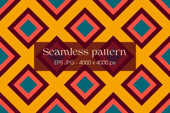 Download Retro Groovy Geometrical Pattern - Geometrical pattern Collection