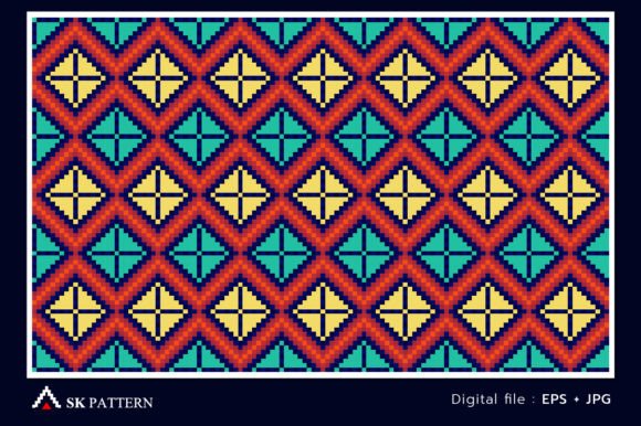 Download Pixel E Geometric Repetitive Triangle - Triangle Collection