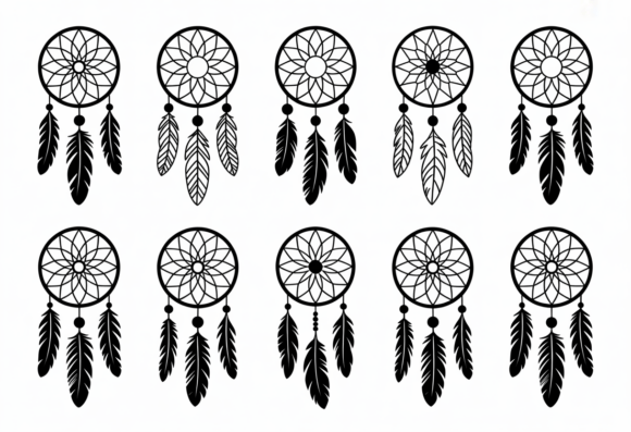Download Dreamcatcher SVG Bundle Boho Feather - Svg bundle Collection