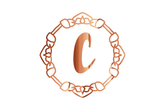 Download Monogram Illustration Line Mandala Font - Illustration Collection
