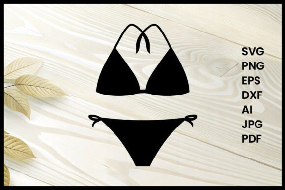 Download Triangle Bikini Silhouette Illustration - Triangle Collection