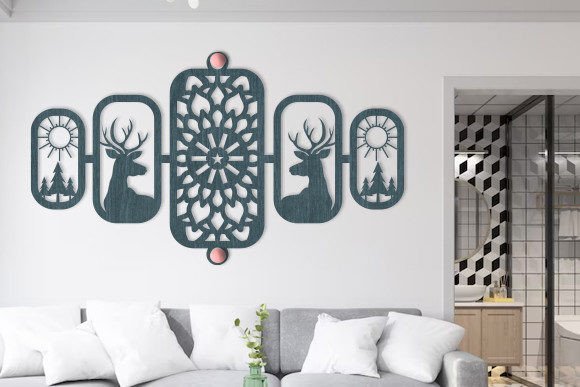 Download Laser Cut Wall Art Mandala Panel Svg - Premium Resources