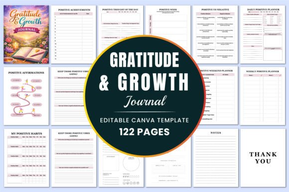 Download Gratitude &amp; Growth Journal KDP Interiors - Kdp Collection