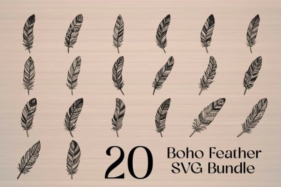 Download Feather SVG Bundle - Svg bundle Collection