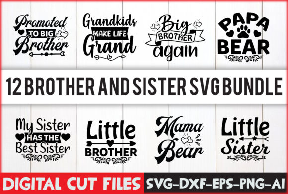Download Brother and Sister SVG Bundle - Svg bundle Collection