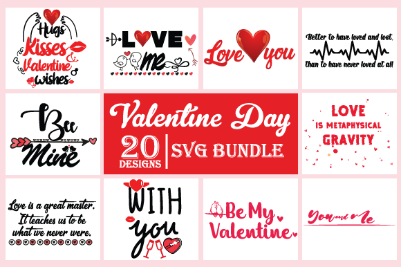 Download Valentine's Day Svg Bundle - Free Design - Svg bundle Collection