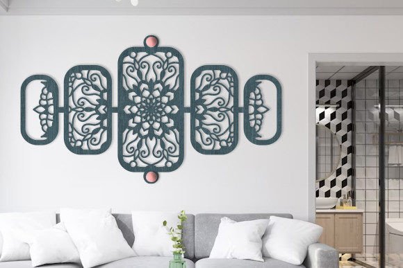 Download Laser Cut Wall Art Mandala Panel Svg - Premium Resources