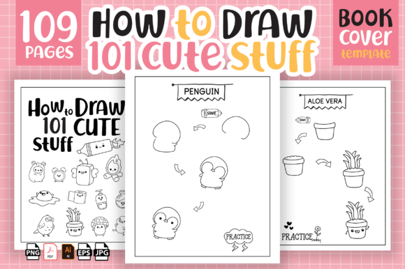 Download How to Draw 101 Cute Stuff for Kids - KDP - Kdp Collection