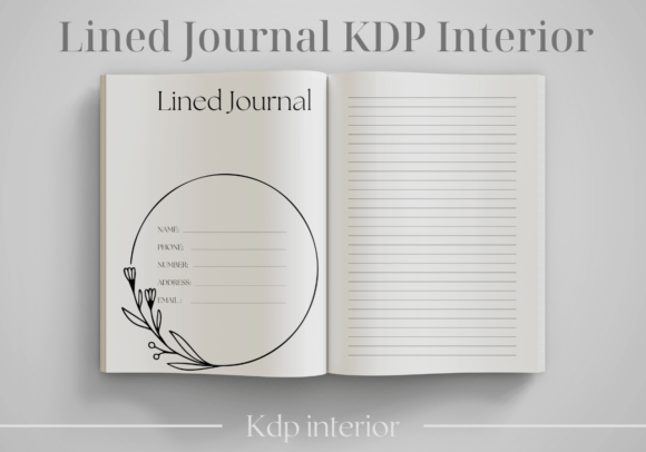 Download Lined Journal KDP Interior - Kdp Collection