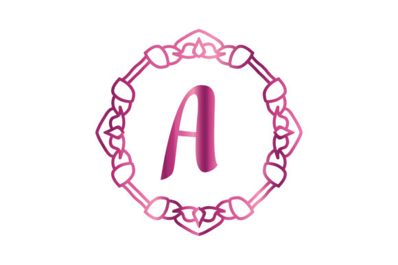 Download Monogram Illustration Line Mandala Font - Illustration Collection