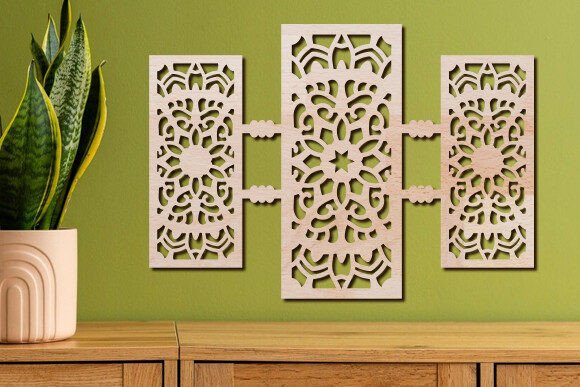 Download Laser Cut Wall Art Mandala Panels - Wall art mandala Collection