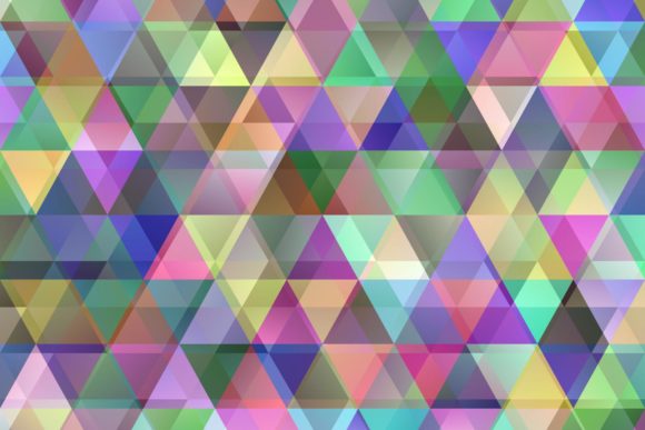 Download Multicolored Double Triangle Background - Triangle Collection