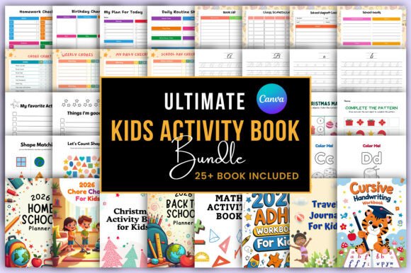 Download Ultimate Kids Activity Book KDP Interior - Kdp Collection