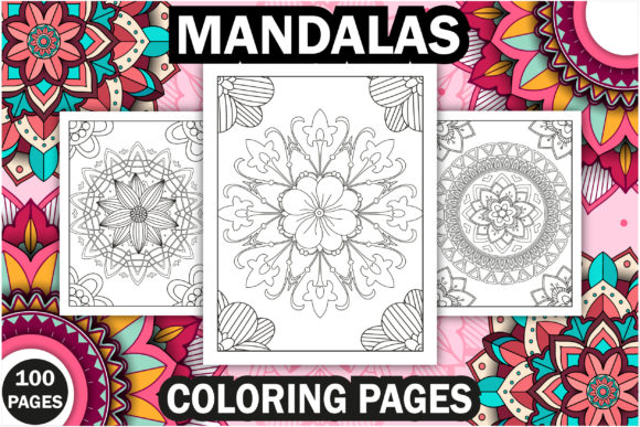 Download 100+ Mandalas Coloring Pages Bundle -KDP - Kdp Collection