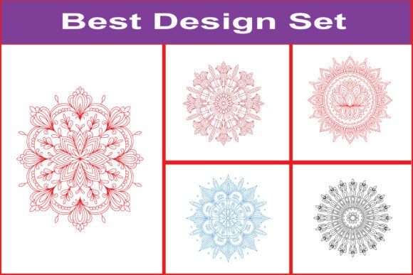 Download Mandala Line Art SVG Bundle Designs - Svg bundle Collection