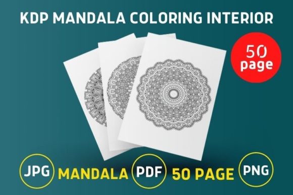 Download Mandala KDP Coloring Interior - Kdp Collection