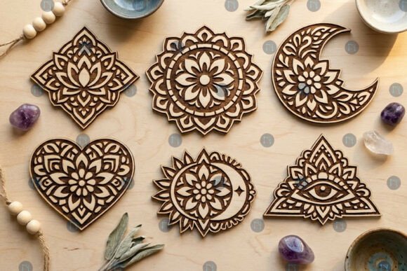 Download Mandala Spiritual Symbol SVG Bundle - Svg bundle Collection