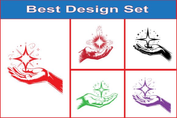 Download Spiritual Hand Star Symbol SVG Bundle - Svg bundle Collection