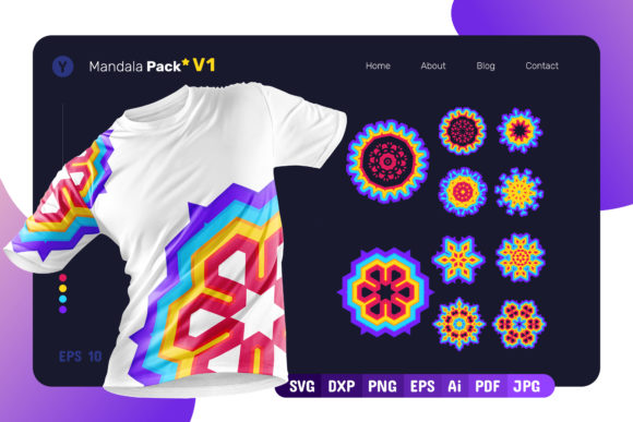 Download Creative Mandala Craft Bundle - Creative mandala Collection